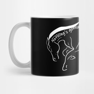 Nothing's gonna break me Horse dark Mug